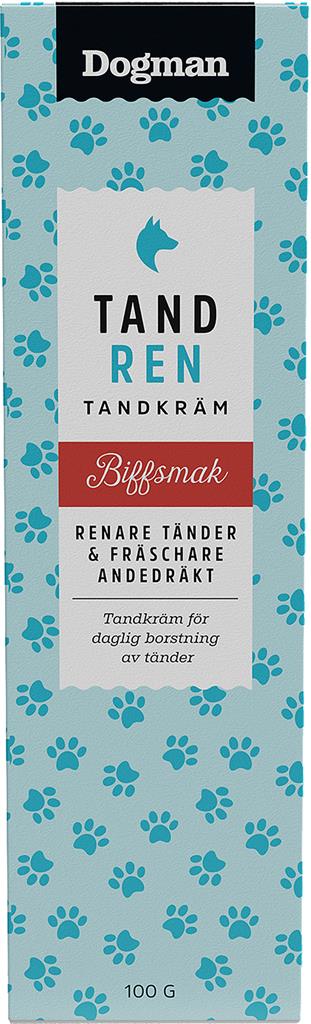 Bild på Dogman Tandkräm biffsmak, 100 g
