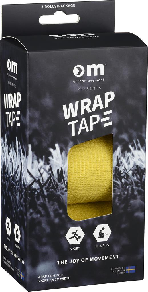Bild på Ortho Movement Wrap tape 7,5 cm yellow, 3 st 