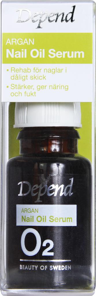 Bild på Depend O2 Argan Nail Oil Serum, 10 ml