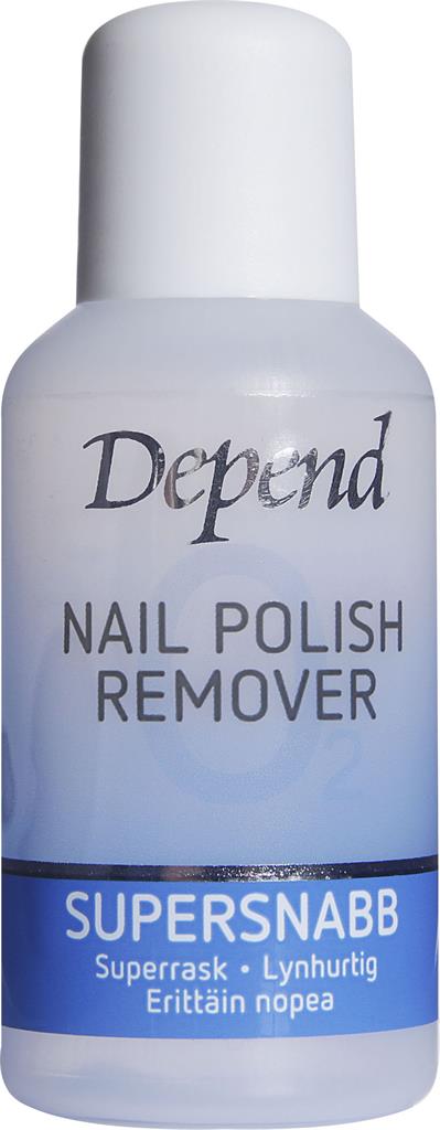 Bild på Depend O2 Nagellackremover Blå, 35 ml