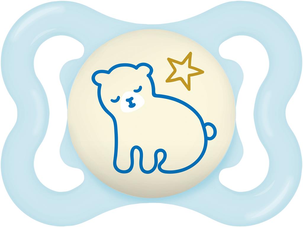 Bild på MAM Supreme Night 0-6m Blue, 1 st