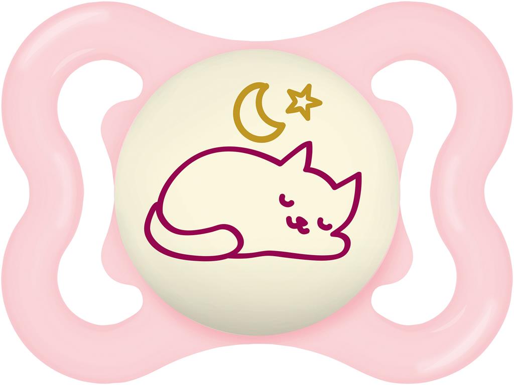 Bild på MAM Supreme Night 0-6m silk PINK, 1 st