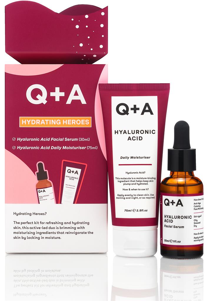 Bild på Q+A Hydrating Heroes Gift Set Hydrating Heroes Gift Set, 105 ml
