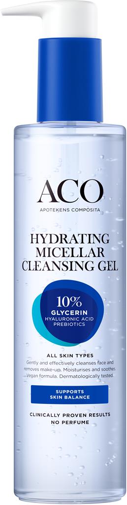 Bild på ACO Face Hydrating Micellar Cleanser Gel, 200 ml