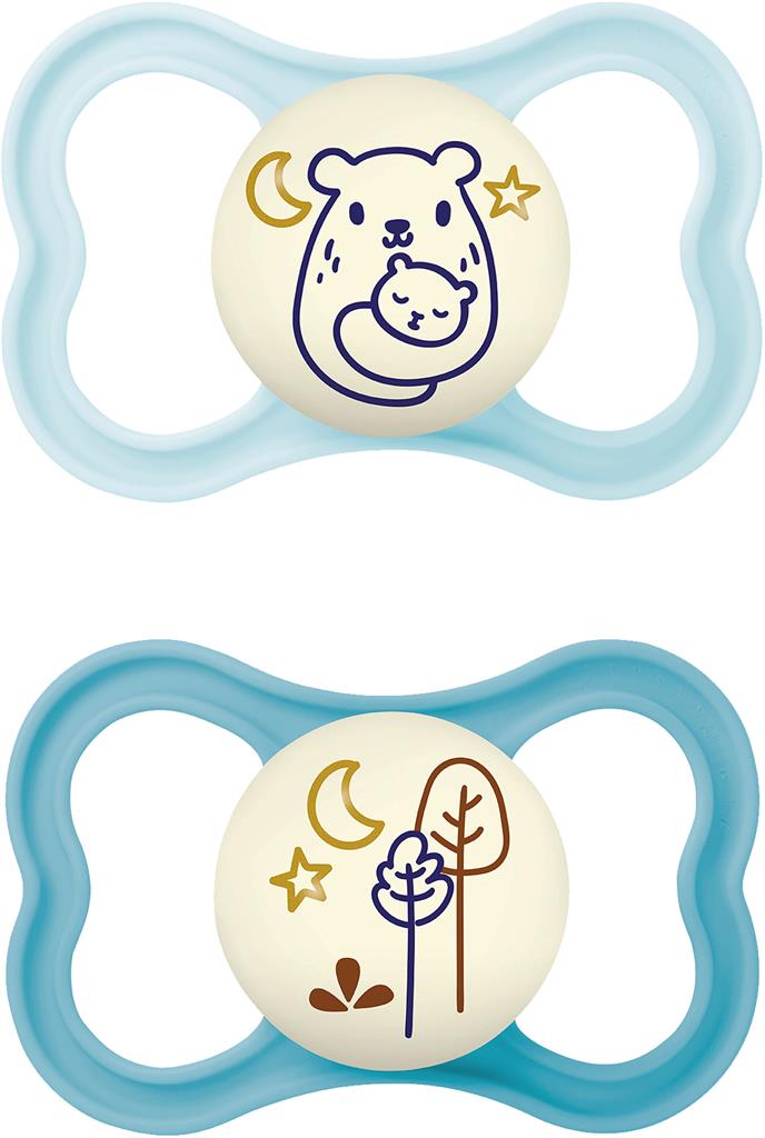 Bild på MAM Air Night Blue 6-16m, 2 st