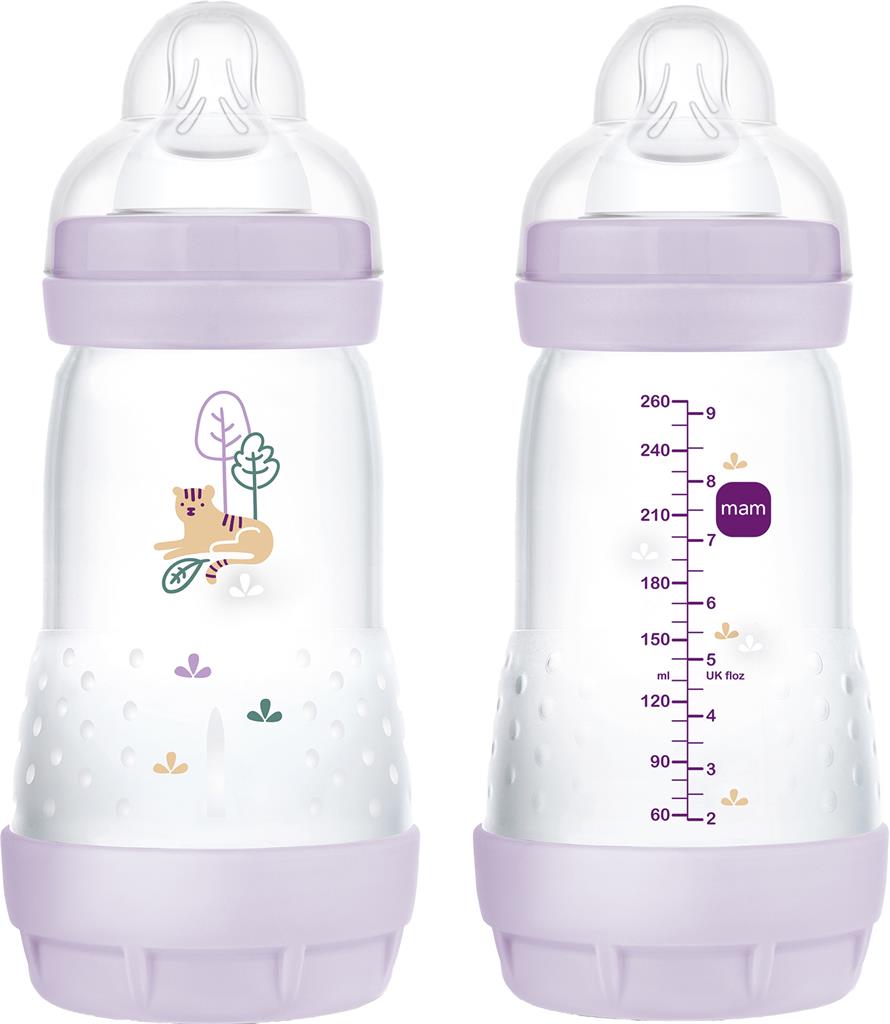 Bild på MAM Anti-Colic 260ml Pink, 2 st