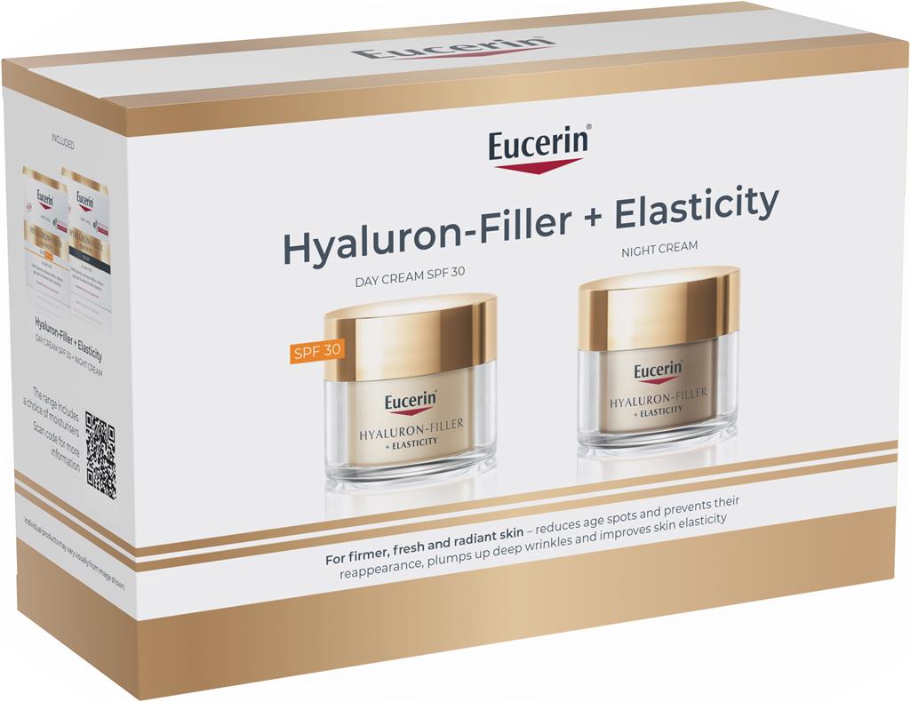 Bild på Eucerin HyFi + Elasticity Day & Night Creme, 2 x 50 ml