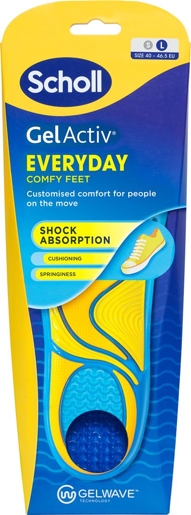 Bild på Scholl Gel Activ Insole Everyday Large, 2 st