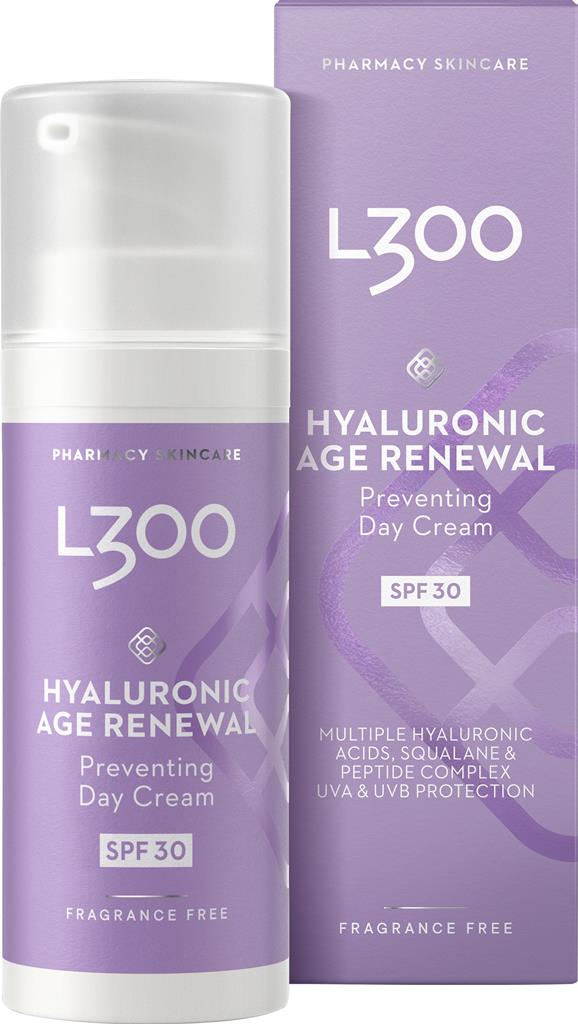 Bild på L300 Hyaluronic Age Renewal Day Cream Spf 30, 50 ml