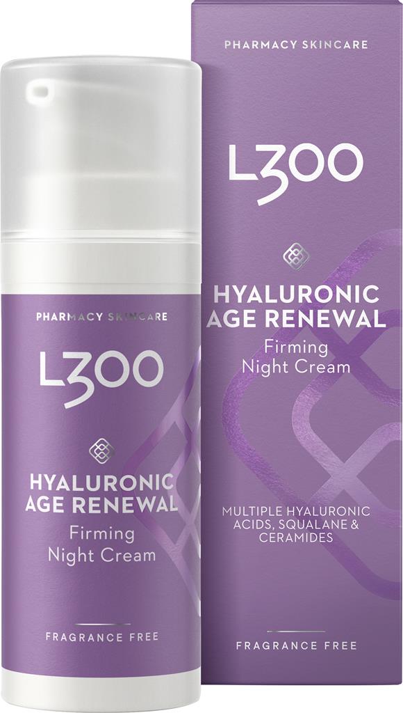 Bild på L300 Hyaluronic Age Renewal Night Cream, 50 ml