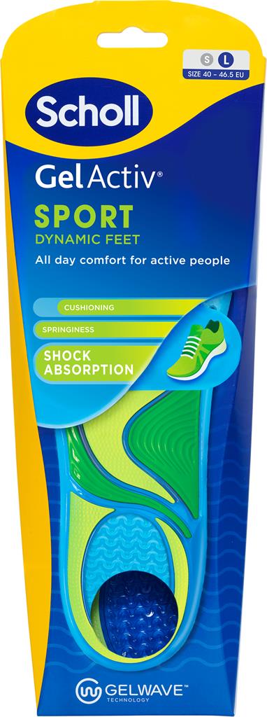 Bild på Scholl Gel Activ Insole Sport Sulor Large, 1 par