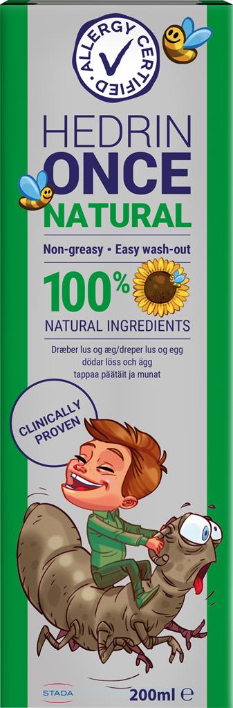 Bild på Hedrin Naturligt lusmedel, 200 ml