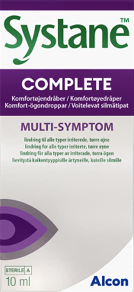 Bild på Systane Complete Torra ögon droppar, 10 ml