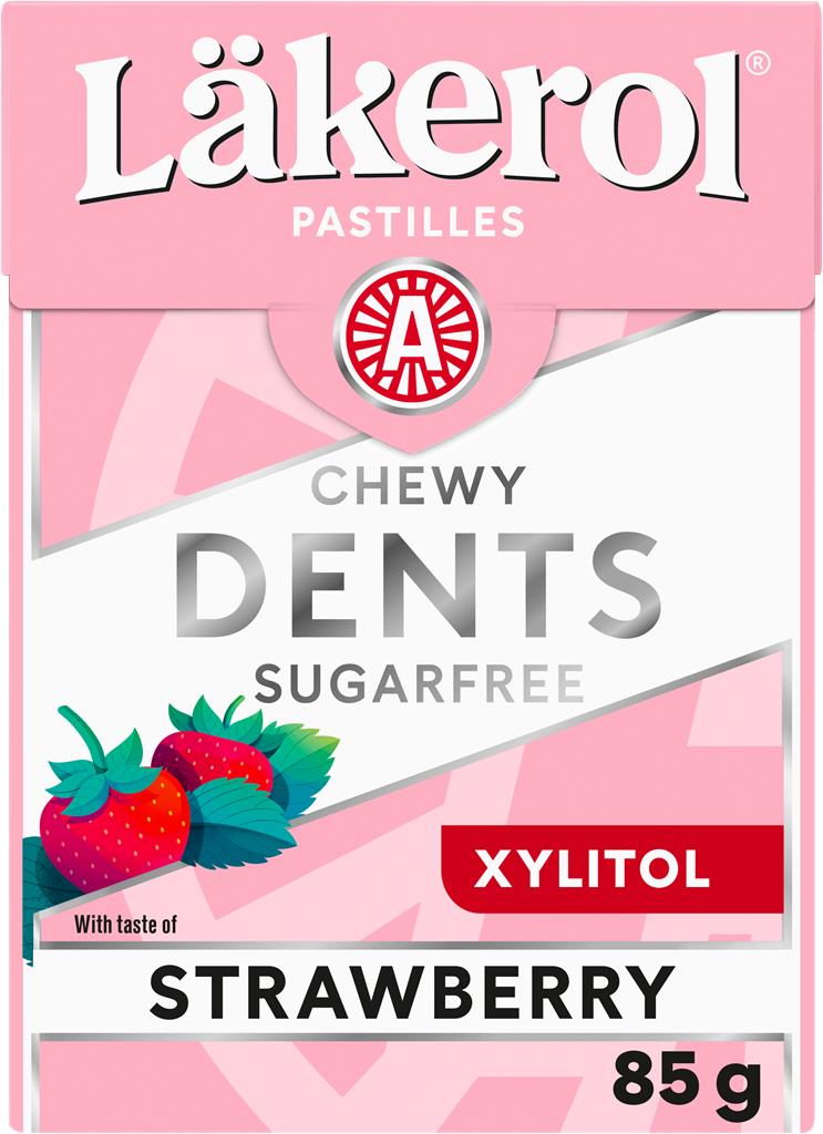 Bild på Läkerol Dents Strawberry Cream, 85 g