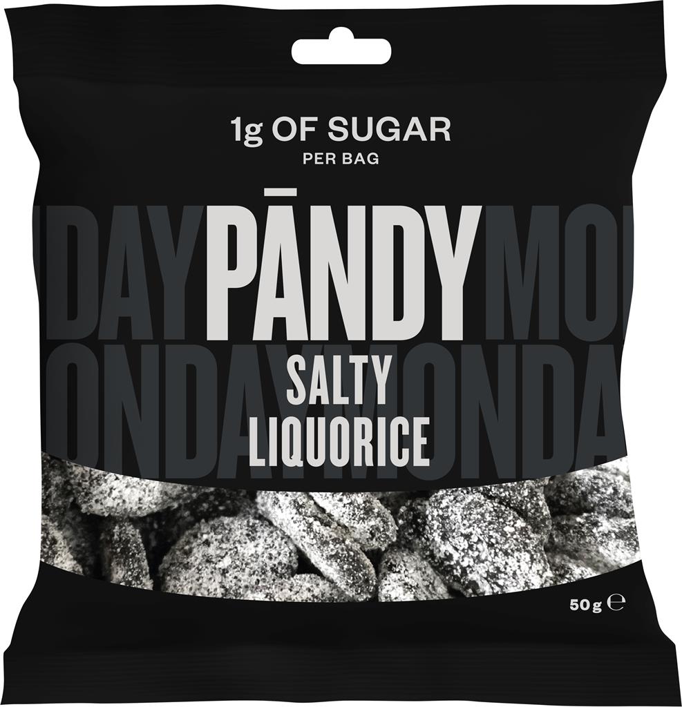 Bild på Pändy Candy Salty Liquorice, 50 g