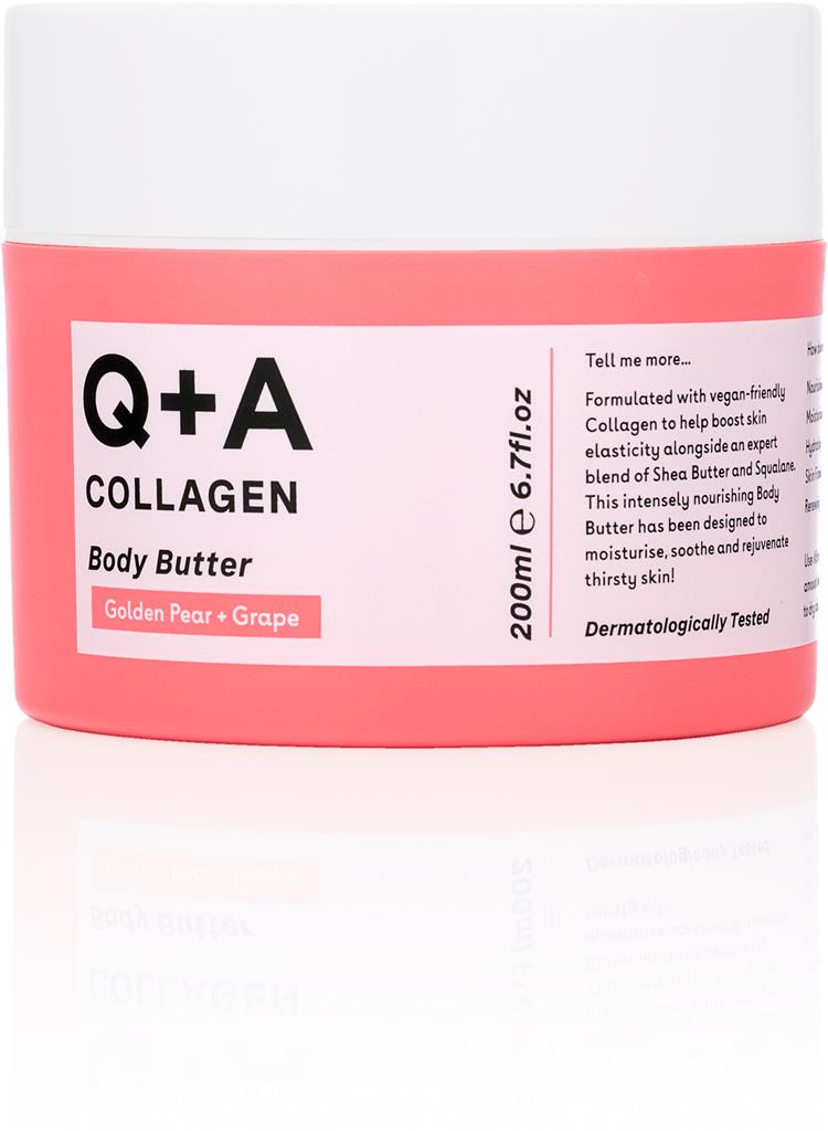 Bild på Q+A Collagen Body Butter, 200 ml
