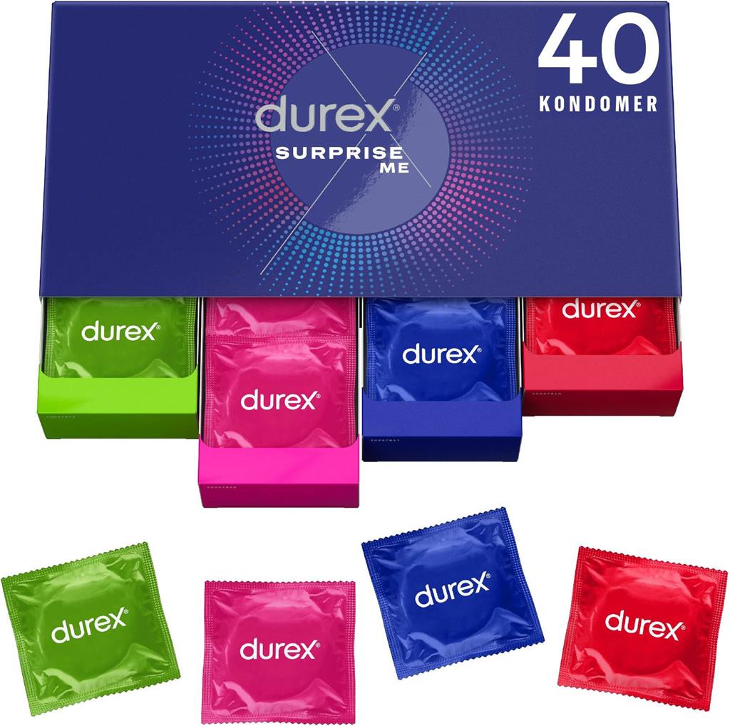 Bild på Durex Surprise Me, 40 st