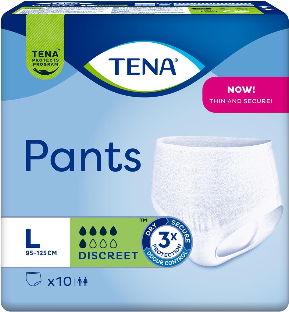 Bild på TENA PANTS Pants Discreet L, 10 st