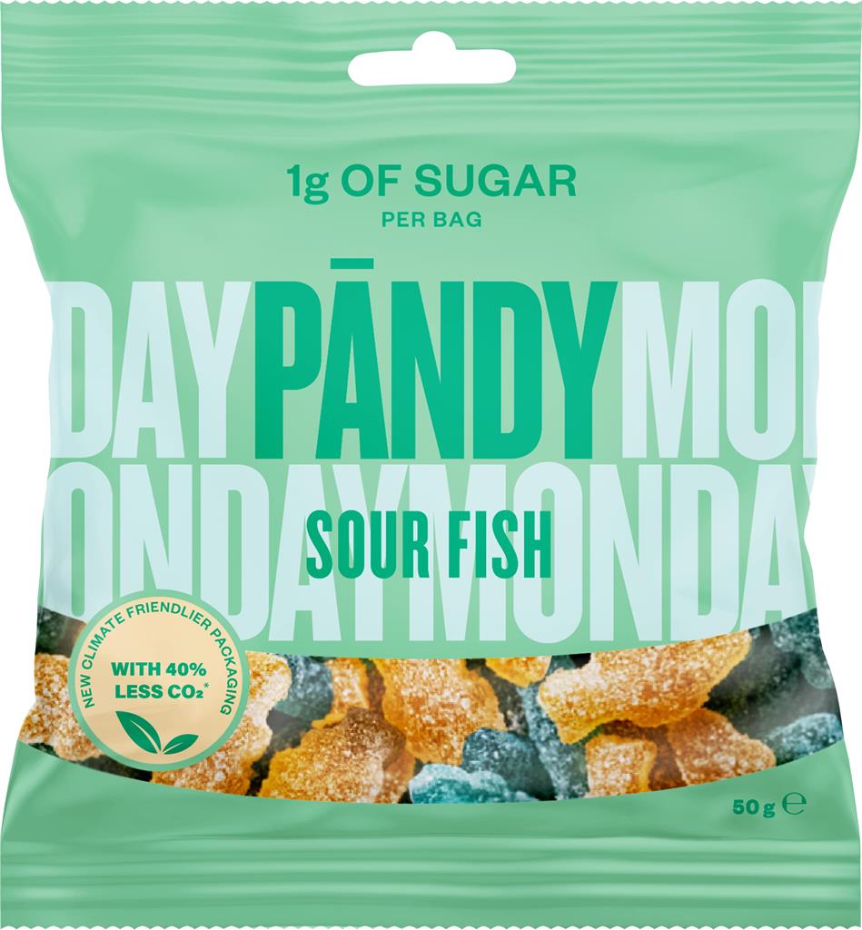 Bild på Pändy Candy Sour Fish, 50 g