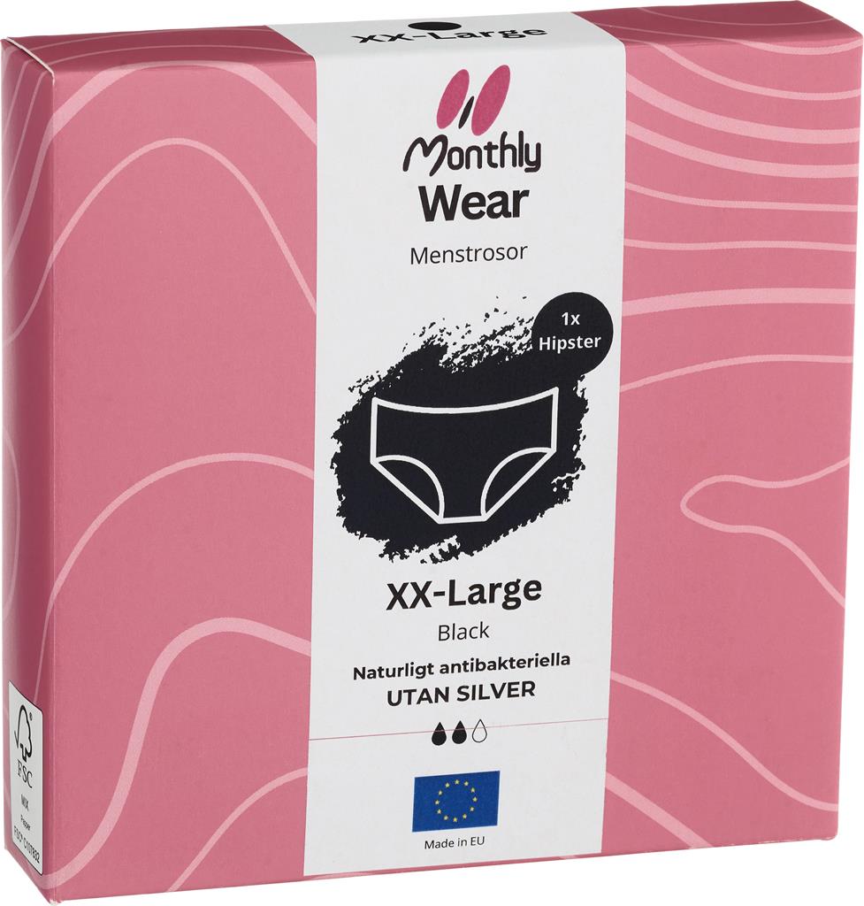 Bild på MonthlyCup Menstrosor Hipster XXL, 1 st