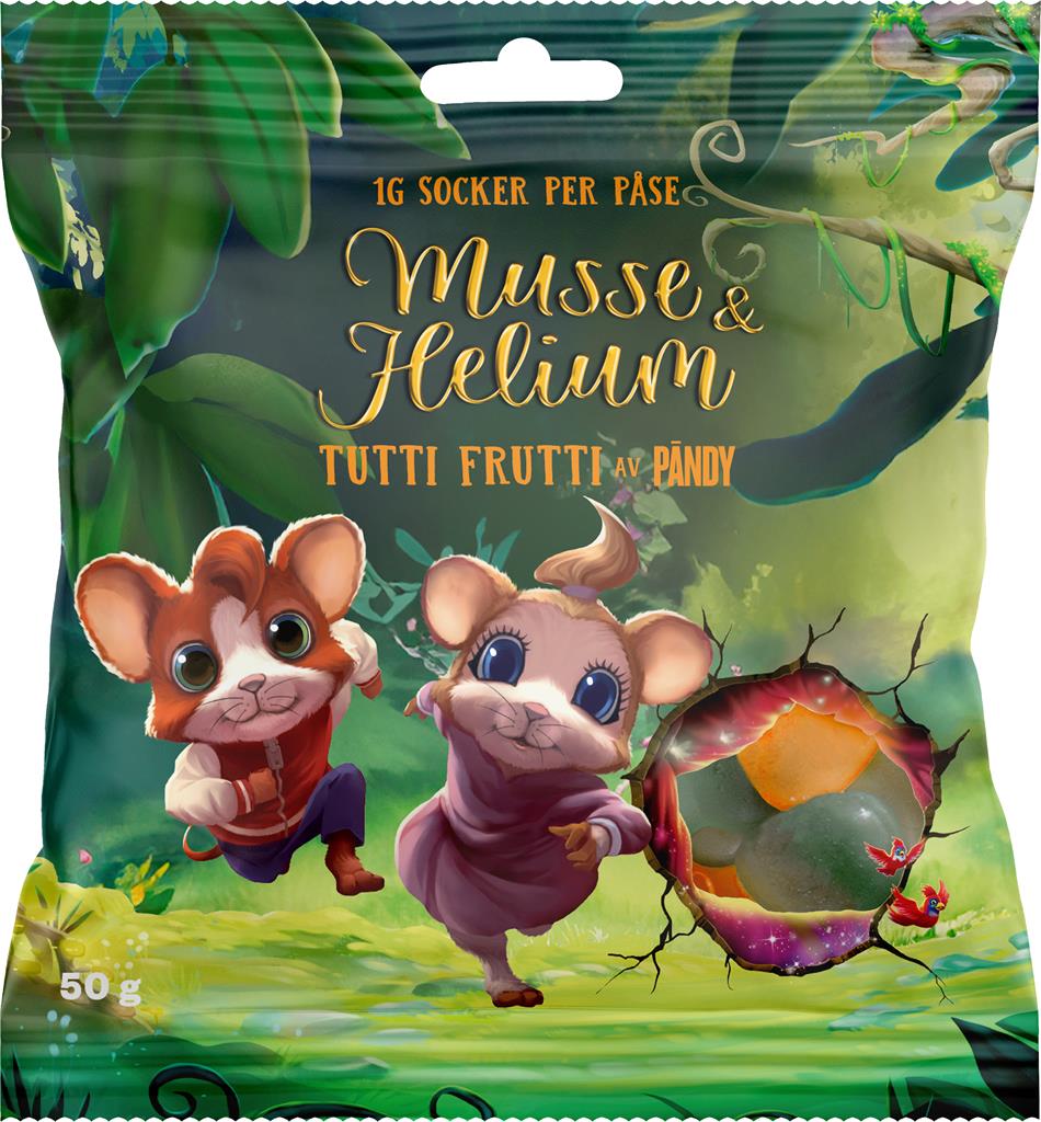 Bild på Pändy Gelegodis tutti frutti, 50 g