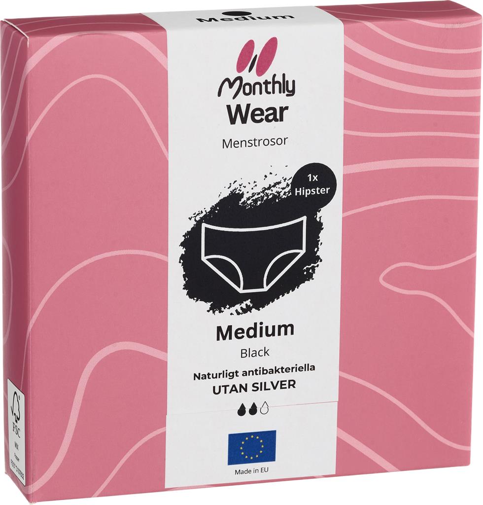 Bild på MonthlyCup Menstrosor Hipster M, 1 st