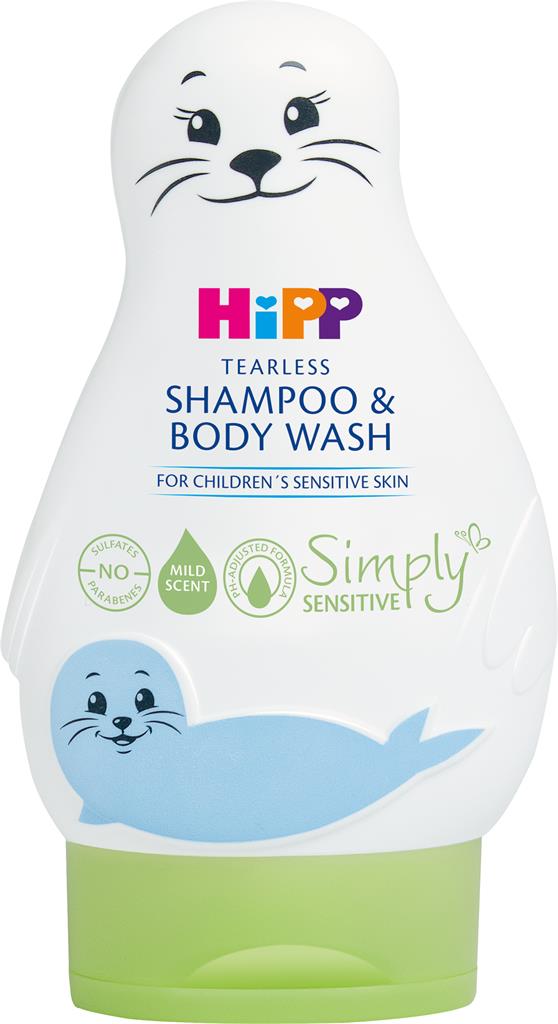 Bild på Hipp 2in1 Shampoo & Body Wash, 200 ml
