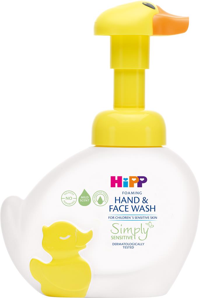Bild på Hipp Foaming Hand & Face Wash Sensitive, 250 ml