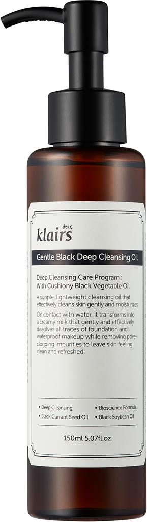 Bild på KLAIRS Gentle Black Deep Cleansing Oil, 150 g