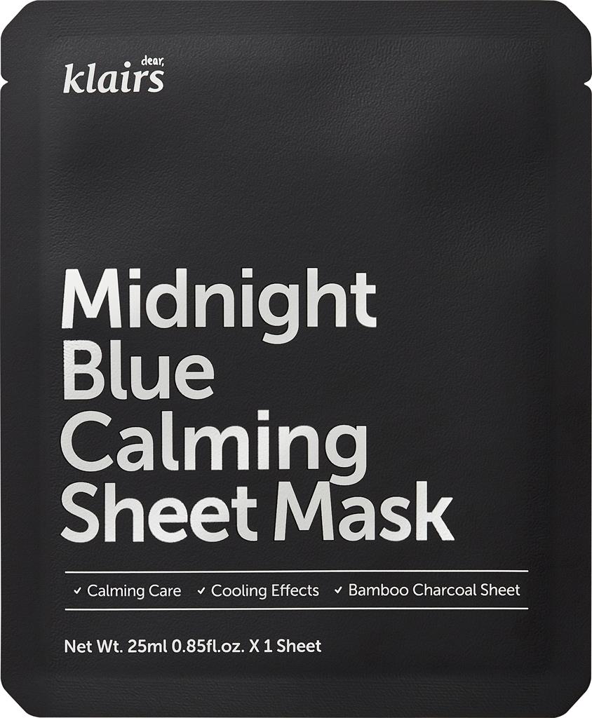 Bild på KLAIRS Midnight Blue Calming Sheet Mask, 25 g