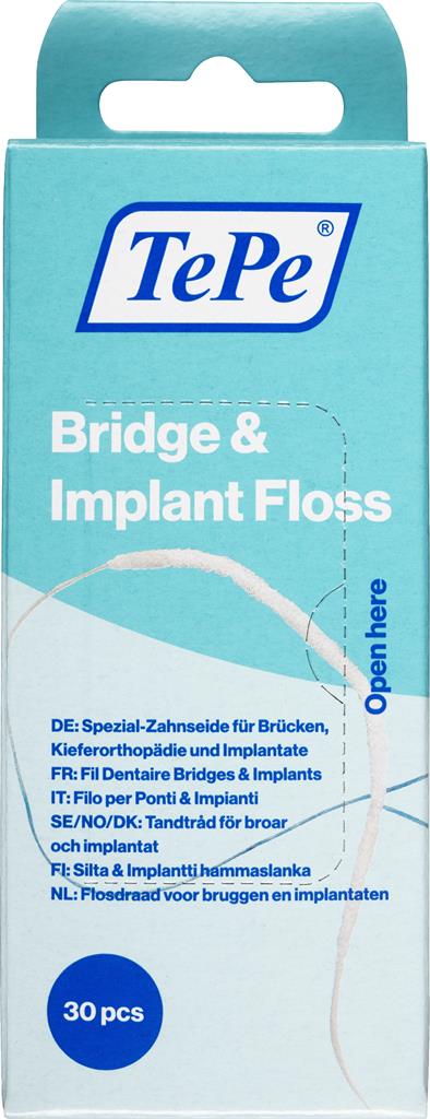 Bild på TePe Bridge & Implant Floss, 30 st