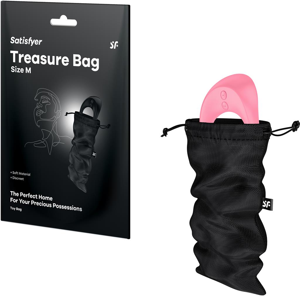 Bild på Satisfyer Treasure Bag Black M, 1 st