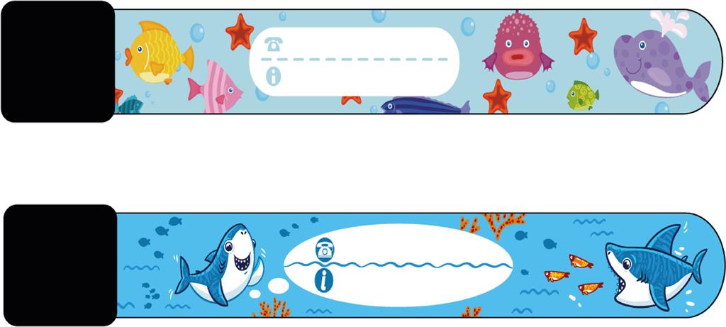 Bild på Millu ID-Armband Havet, 2 st