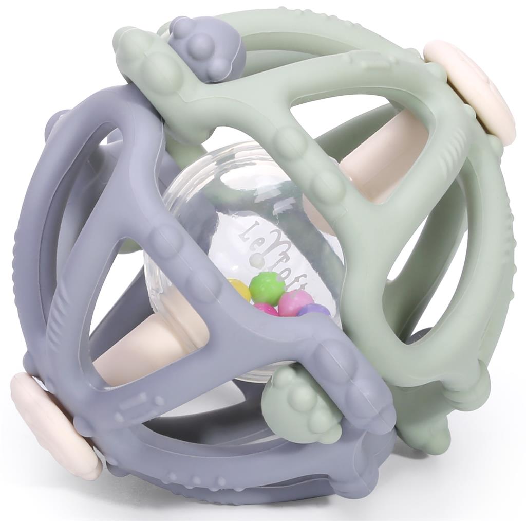 Bild på Le Toft Barnleksak tillverkad av silikon Sage/Blue, 1 st