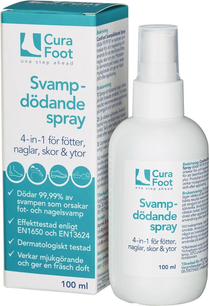 Bild på CuraFoot Svampdödande spray, 100 ml