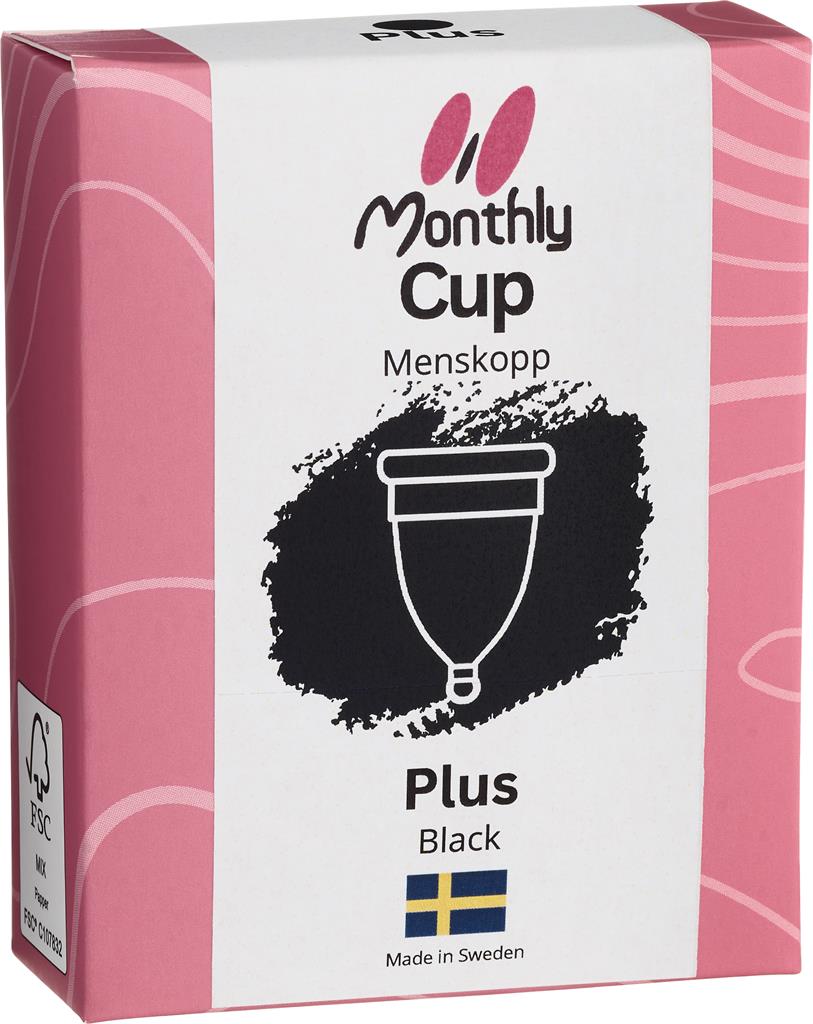 Bild på MonthlyCup Plus Black, 1 st
