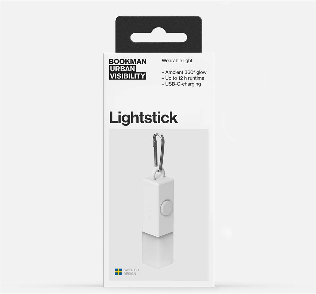 Bild på Bookman Urban Visibility Lightstick Vit, 1 st