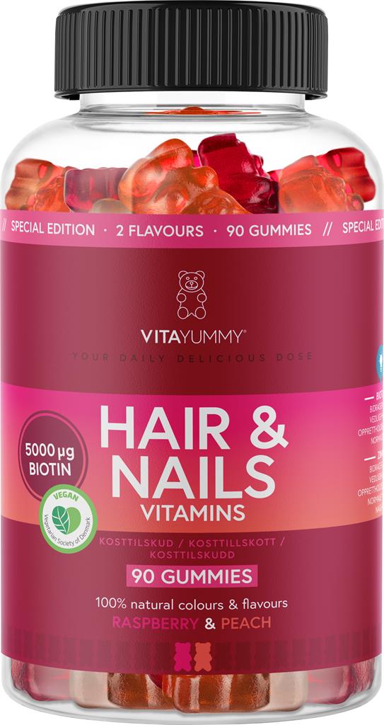 Bild på VitaYummy Hair & Nails Mixed, 90 st