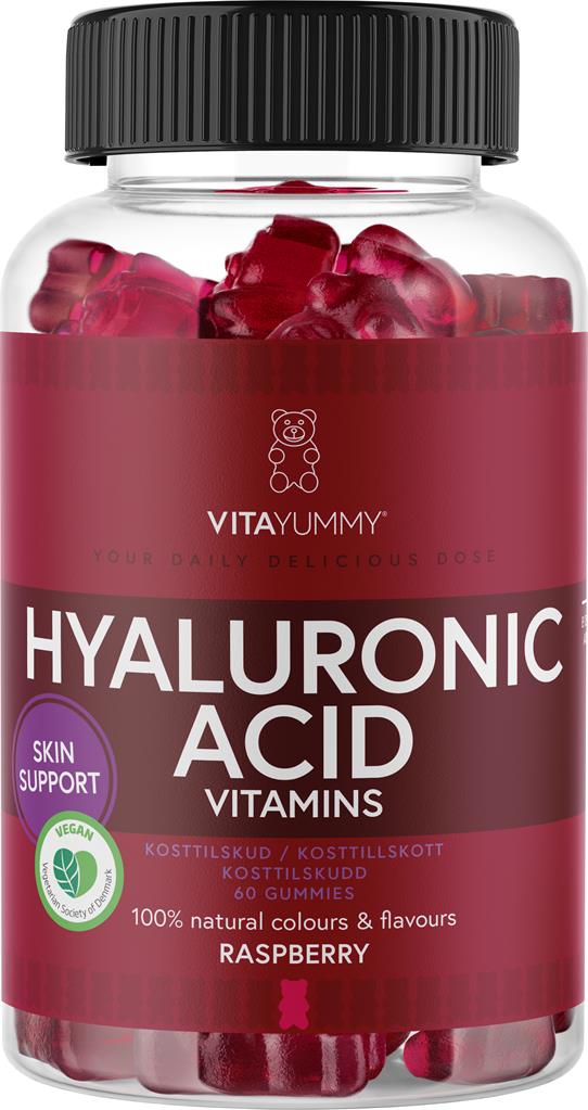 Bild på VitaYummy Hyaluronic Acid (Raspberry), 60 st