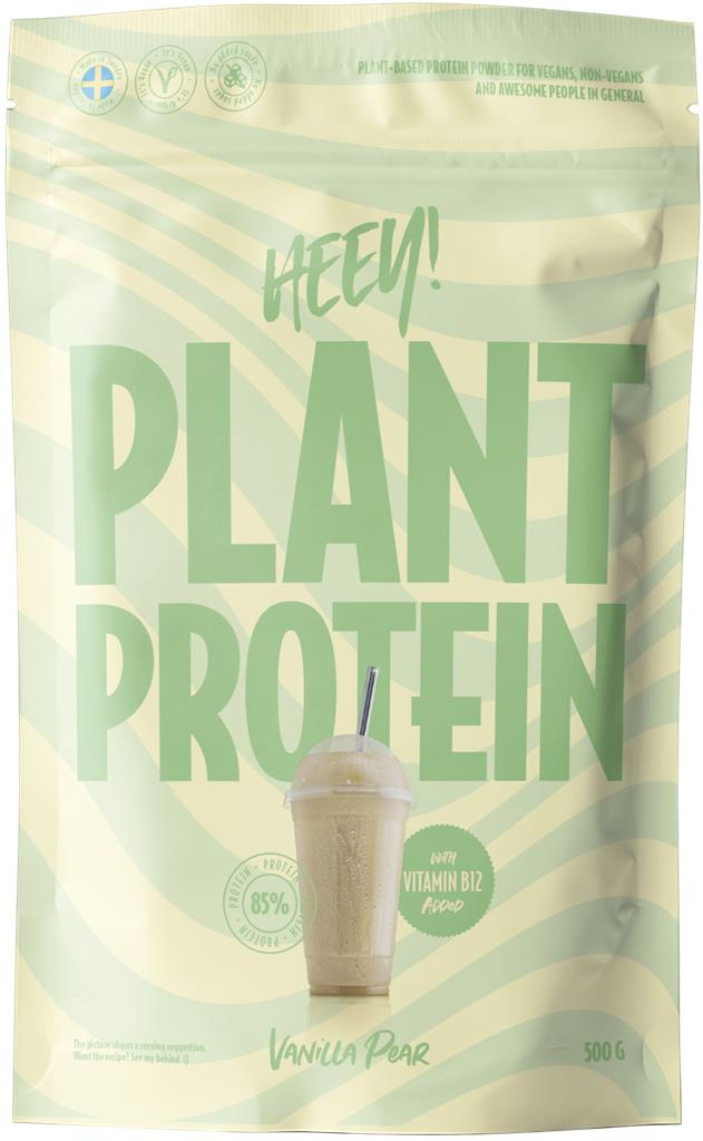 Bild på Heey! Plant Protein Vanilla Pear, 500 g