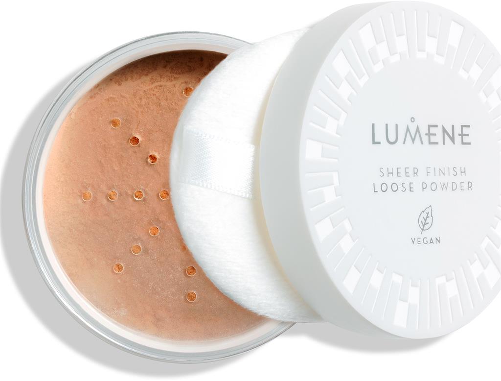 Bild på Lumene Sheer Finish Loose Powder Translucent Medium Deep, 1 st