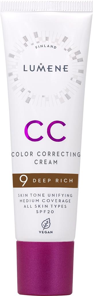 Bild på Lumene CC Color Correcting Cream Deep Rich SPF20, 30 ml