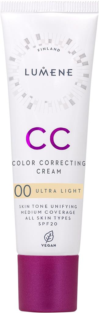 Bild på Lumene CC Color Correcting Cream Ultra Light SPF20, 30 ml