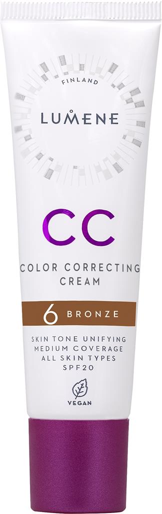 Bild på Lumene CC Color Correcting Cream Bronze SPF20, 30 ml