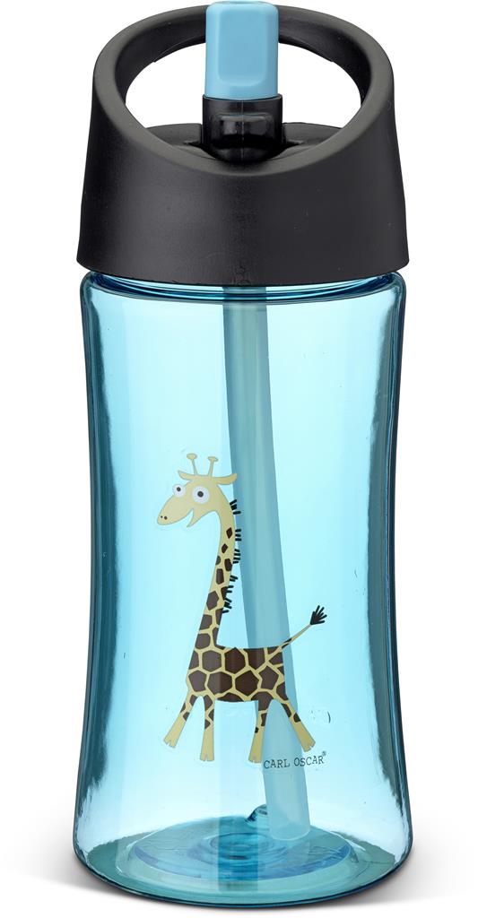 Bild på Carl Oscar Vattenflaska 0,35 L - Turkos-Giraff, 1 st