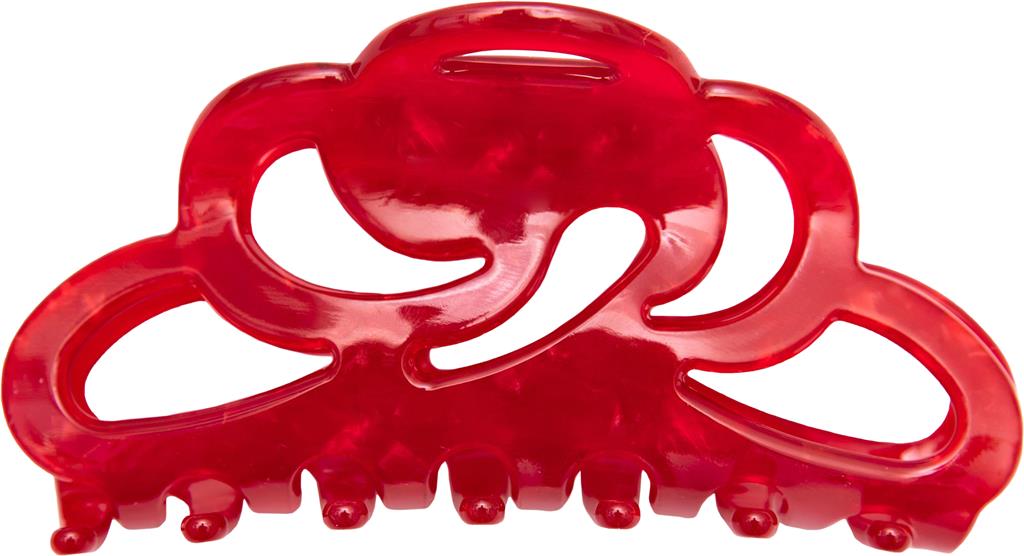 Bild på ByBarb hair accessor Hårklämma Judy röd, 1 st