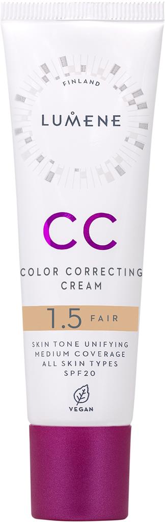 Bild på Lumene CC Color Correcting Cream Fair SPF20, 30 ml