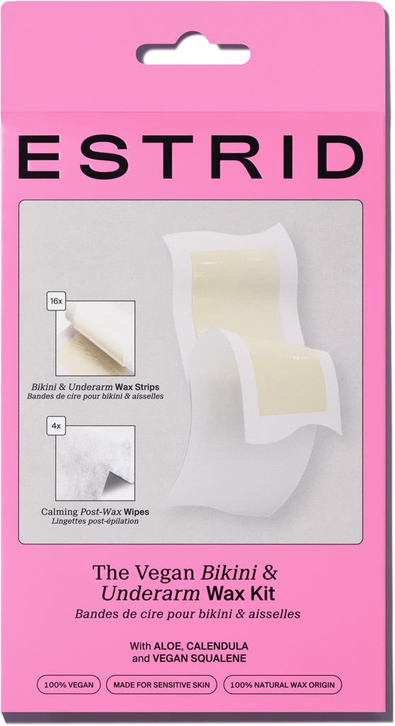 Bild på Estrid The Vegan Bikini & Underarm Wax Kit, 1 st