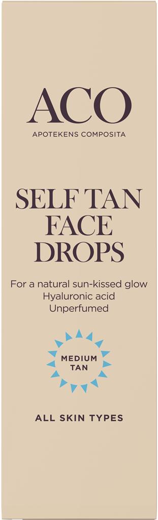 Bild på ACO Self Tan Face Drops, 30 ml