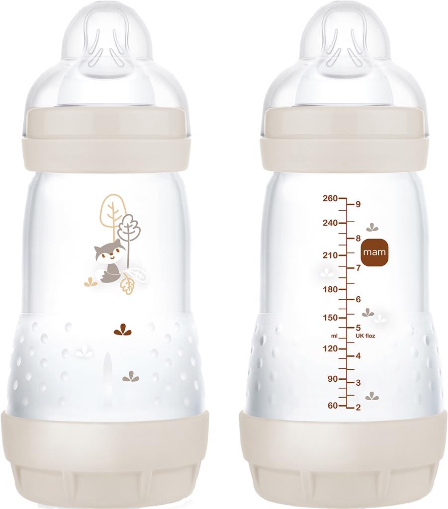 Bild på MAM Anti-Colic 260 ml, Neutral, 2 st